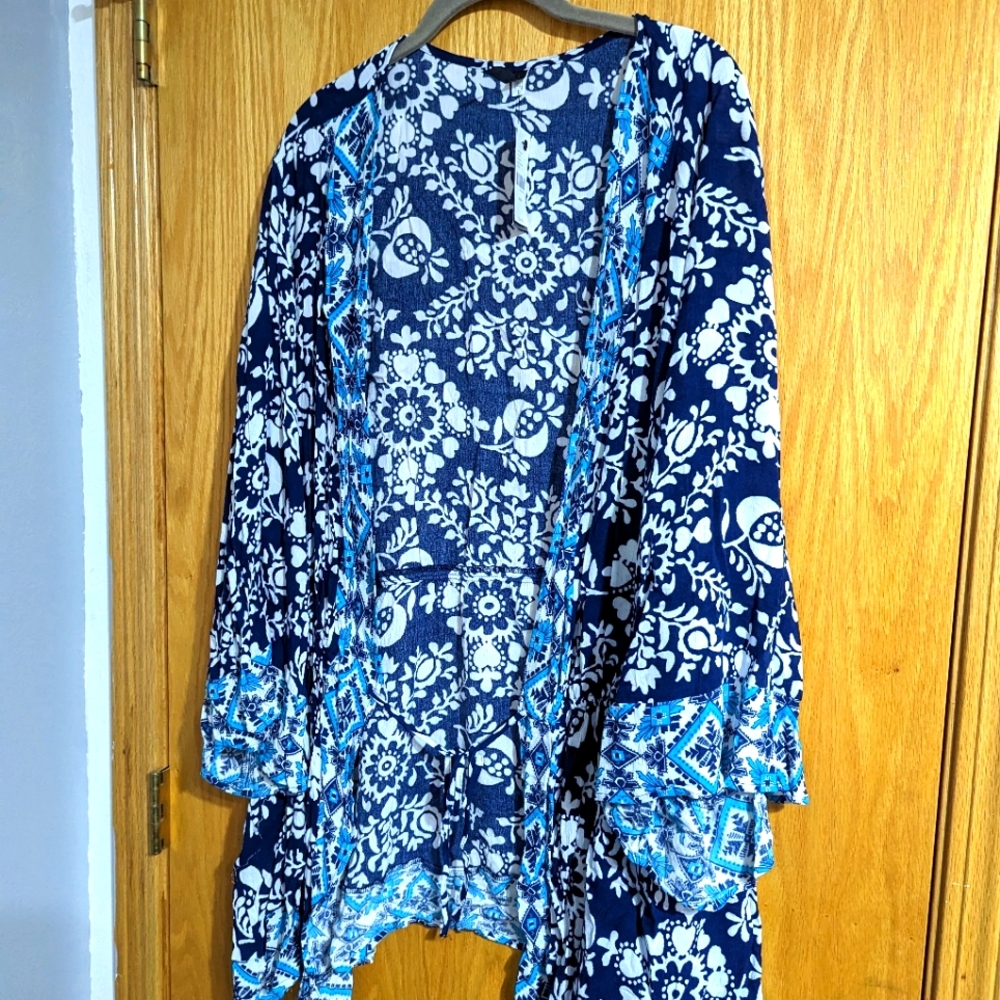 NWT Lane Bryant kimono jacket 26